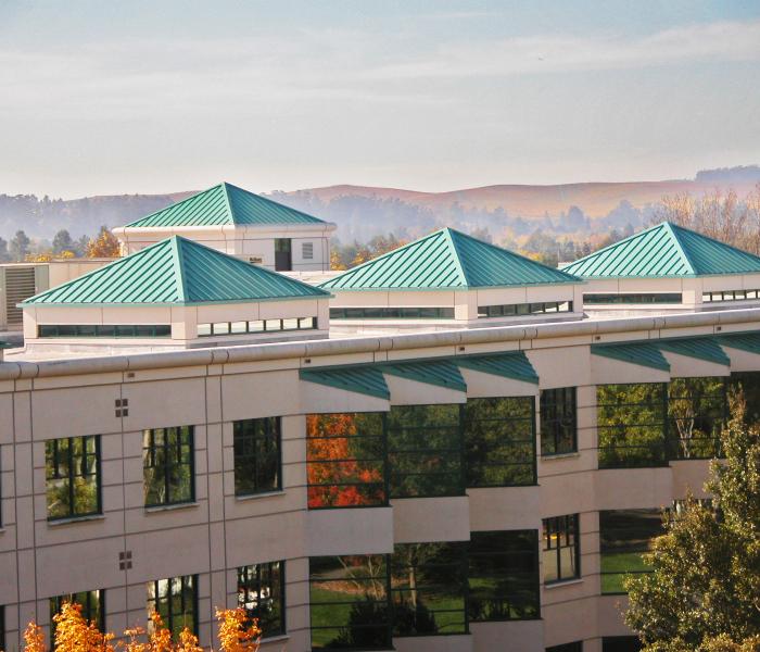View of Schulz Information Center