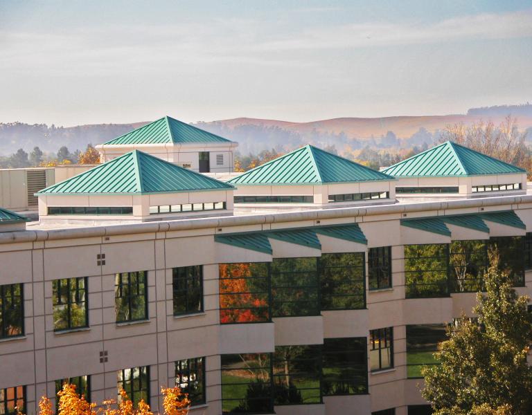 View of Schulz Information Center
