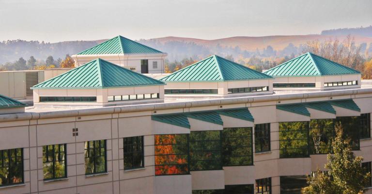 View of Schulz Information Center